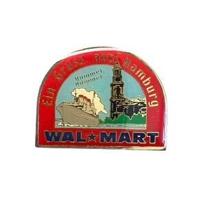 Rare 90s Walmart corporate ein gross aus hamburg pin